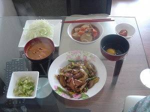 酢でお肉をさっぱり豚肉の炒め物