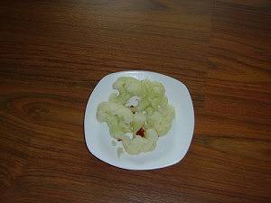 さっぱりカリフラワーサラダはピリ辛に3 さっぱりカリフラワーサラダはピリ辛に3